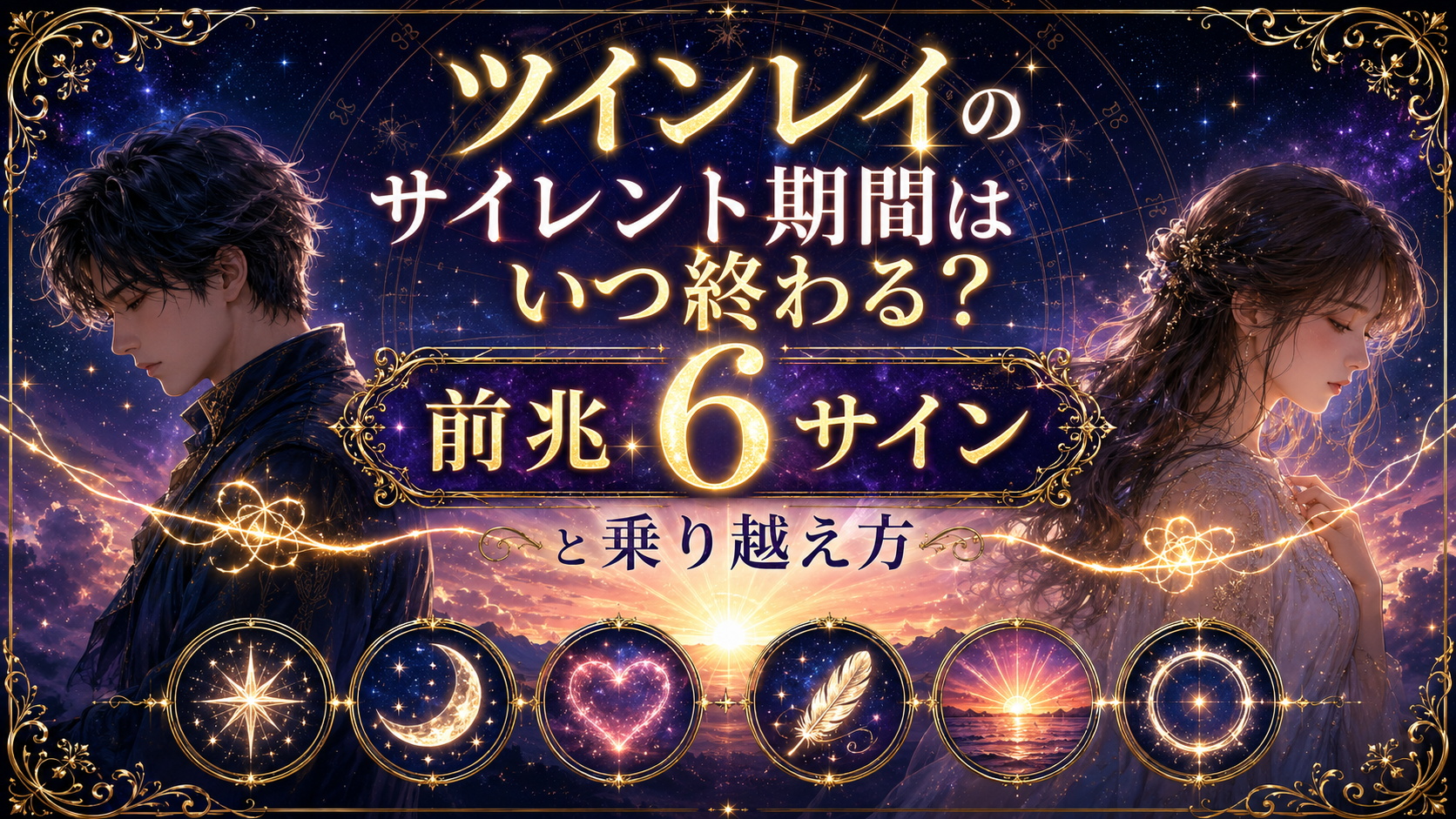 ツインレイのサイレント期間はいつ終わる？前兆6サインと乗り越え方