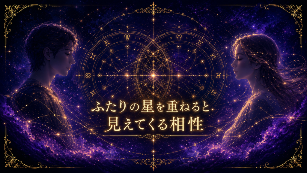 ツインレイの相性はシナストリーで確認できる
