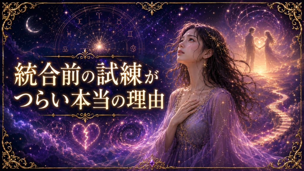 統合前の試練がつらい本当の理由
